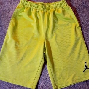 Jordan Dri-Fit Jersey Knit Basketball Shorts | Medium | Venom Green